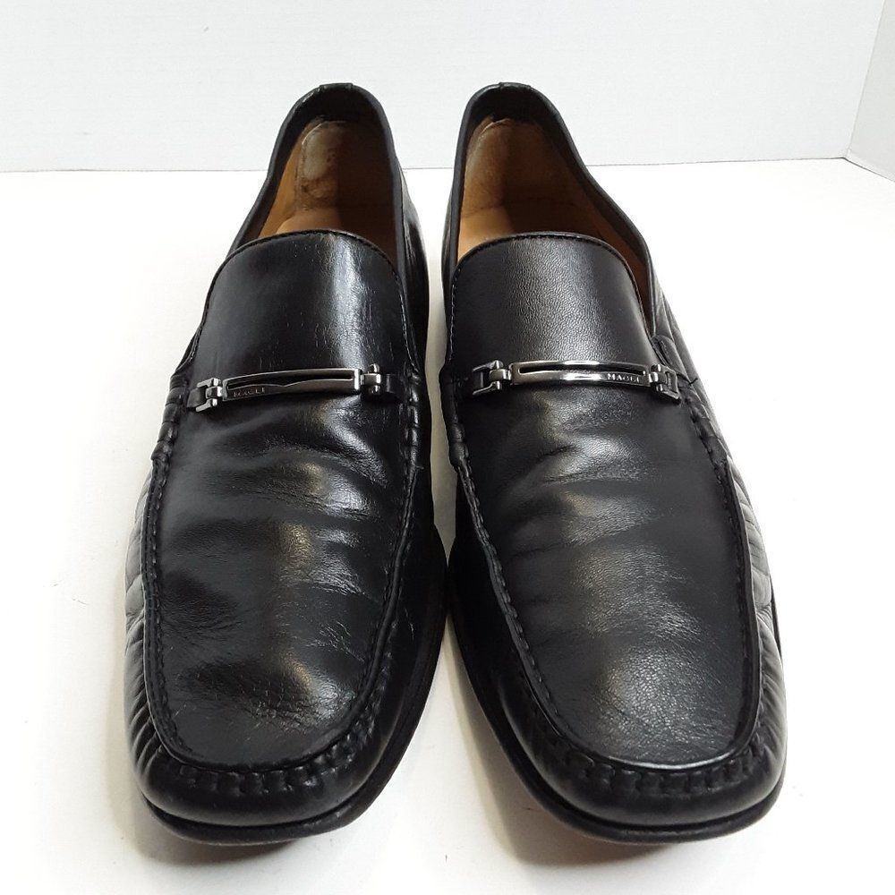 Bruno Magli Kody Detail on Vamp Loafer Men's Shoes size 9.5M